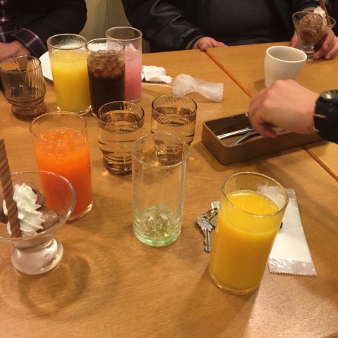 会談終了