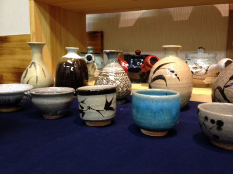 山口康雄氏作陶展は5月24日(日)まで