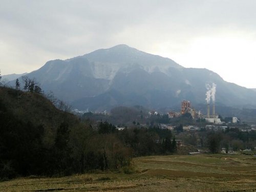 石灰鉱山 武甲山