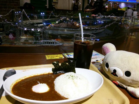 食堂車のカレー