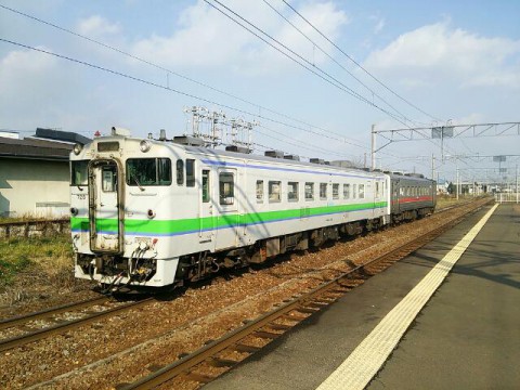 新旭川駅で撮り鉄