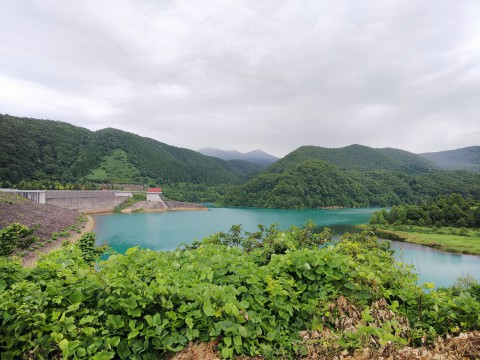 某ダム下の湯