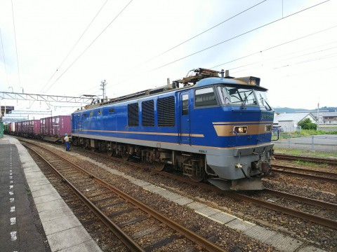 大館駅の貨物列車