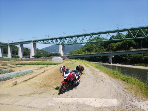 中央本線鳥沢橋梁