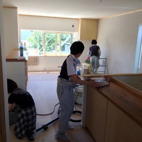 綺麗に〜〜
