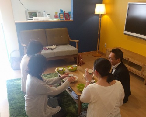 4月のお茶会が終わりました