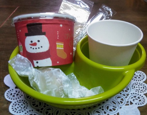 12月21日お茶会はクリスマス気分で