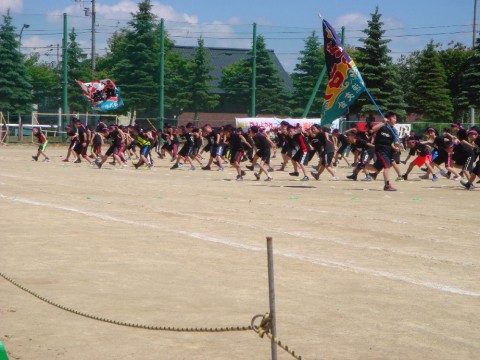 つつじが丘小学校大運動会開催される