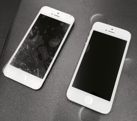 iPhoneの画面交換 その場で出来ます!　最短10分～