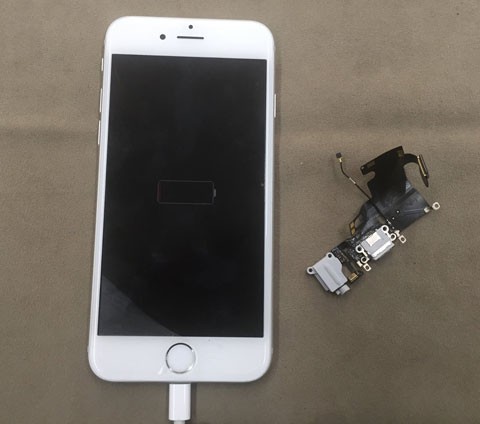 iPhone6 充電しても反応しない!壊れたのはどこ?