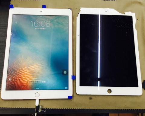 帯広でiPad Pro 9.7のガラス&液晶交換可能! 最短1時間~