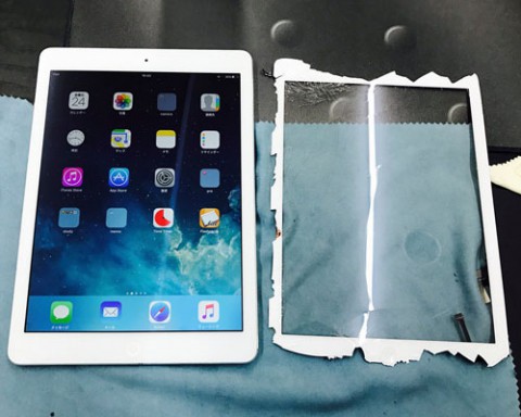 帯広で iPad Airのガラス交換可能!　最短修理2時間～