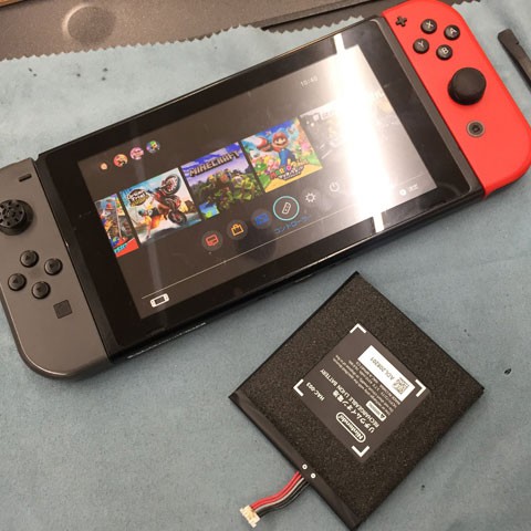 任天堂 Switch(スイッチ)修理可能!!