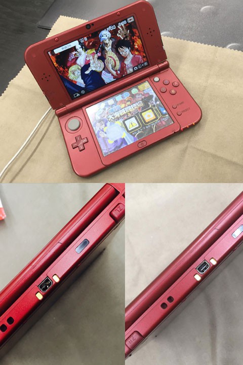 New3DS(LL)の充電コネクタの修理!