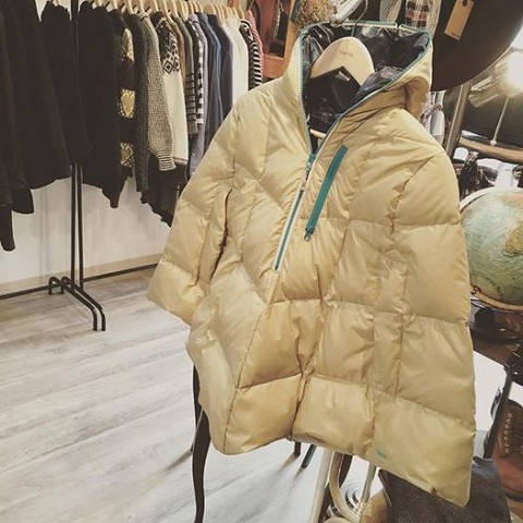 AIGLE ポンチョダウン入荷!!