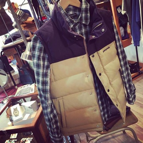 Patagonia BIVY DOWN VEST入荷!!