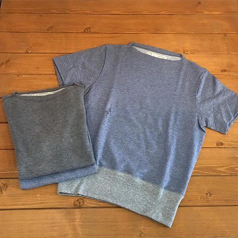 nisica(ニシカ)定番、ガンジーネック半袖カットソー!!