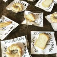 小麦類で作ったパンのブローチ、KOGEPAN