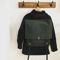 South2West8 18oz Canvas Trek Pack Hunter Green