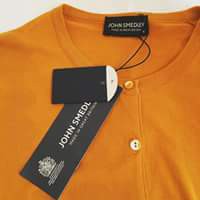 JOHN SMEDLEY ジョンスメドレー コットンカーディガン(レディースS)