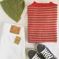 LE TRICOTEUR(ル・トリコチュール)レディース、ガンジーセーター