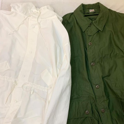 .S.ARMY スノーカモパーカー、スウェーデン軍 M-59コート