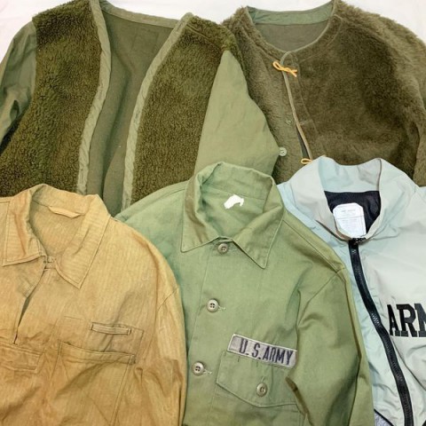 U.S、Euroミリタリー各種入荷