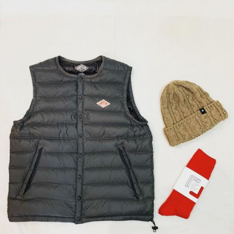 DANTON、snowpeak、SOUKI SOCKS