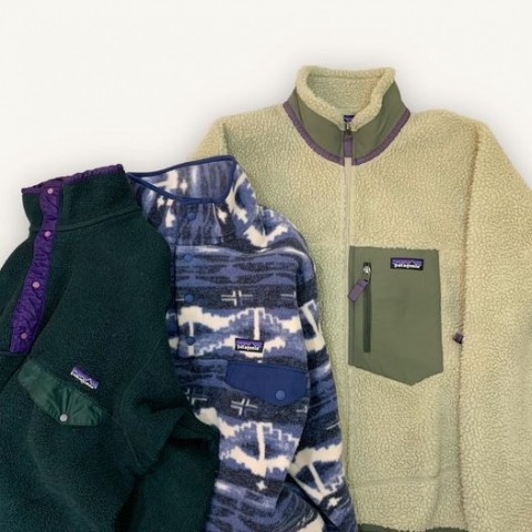 Patagonia レトロXジャケット、スナップT