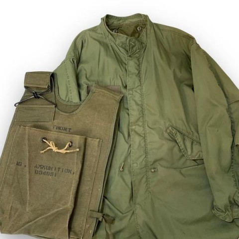 U.S.ARMY M-65 モッズコート,WW II アムニッション バッグ M2ベスト