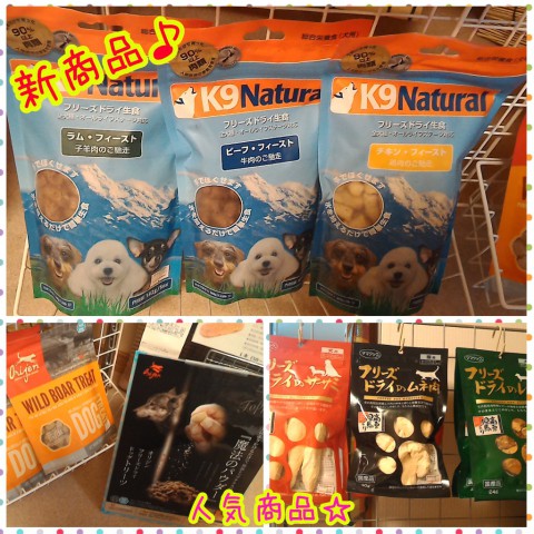 フリーズドライの新商品♪