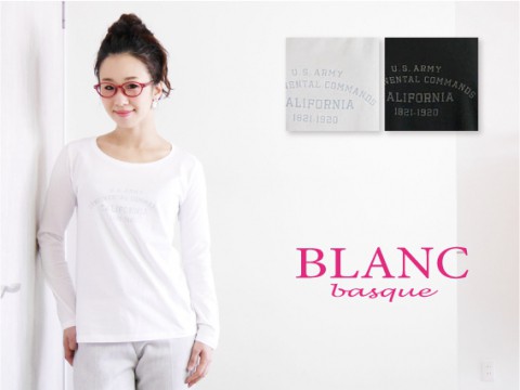 BLANC basque ロンTee
