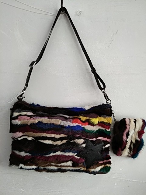 マルチカラーファーbag