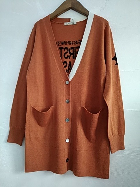 インターシャカーディガン