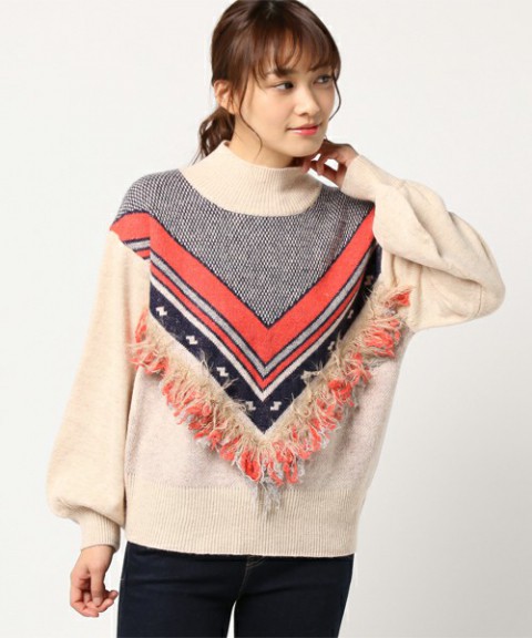 アンデスセーター着用写真