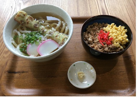 うどんランチ始めました。