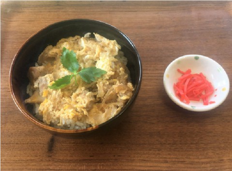 ミニ親子丼復活します。