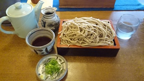 混む前に....陸別町 生そば  秦食堂へ