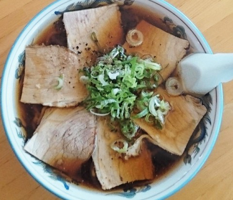 赤胴ラーメンさんで❗昼食➰‼️