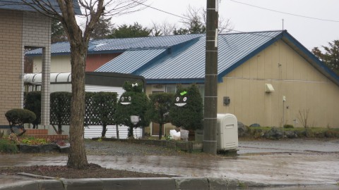 日高道の駅付近でトトロ～発見(笑)