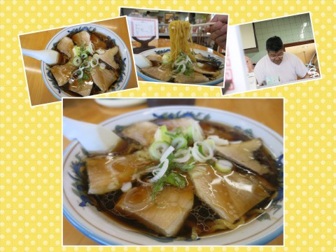 赤胴ラーメンさんで 醤油バターチャシュ～を
