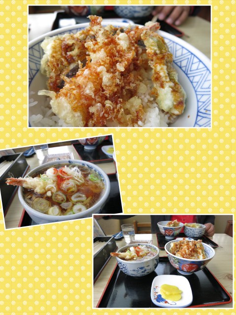 足寄 両国さんでランチタ～イム  天丼 天ぷら蕎麦セット～旨し❗