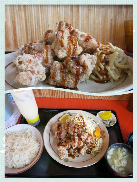 食事処 おざわ さんで～ザンギ定食を