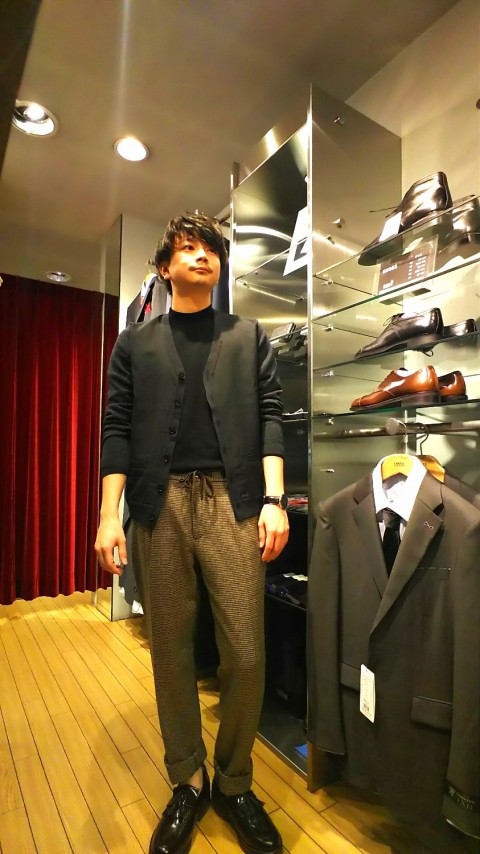 ガンクラブチェックパンツ。