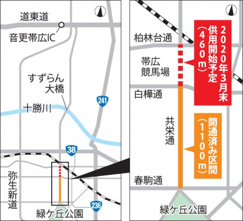 利便性の高い道路が開通ですね!(3/31 AM10時～)