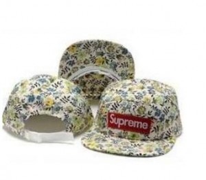 限定数量SUPREME シュプリーム帽子 幅広い層に支持される花模様キャップ