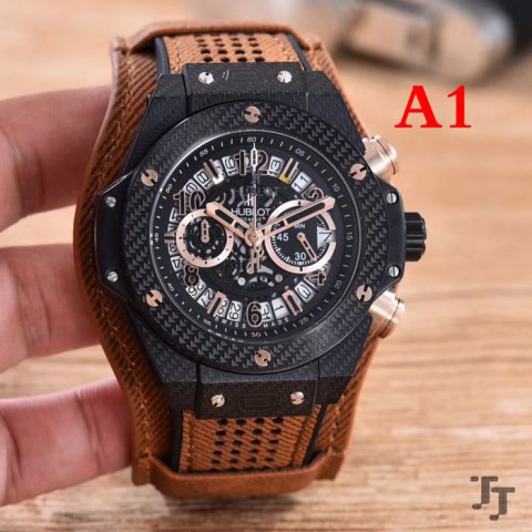 男性用腕時計 3色可選 ウブロ HUBLOT 2017 安心追跡付
