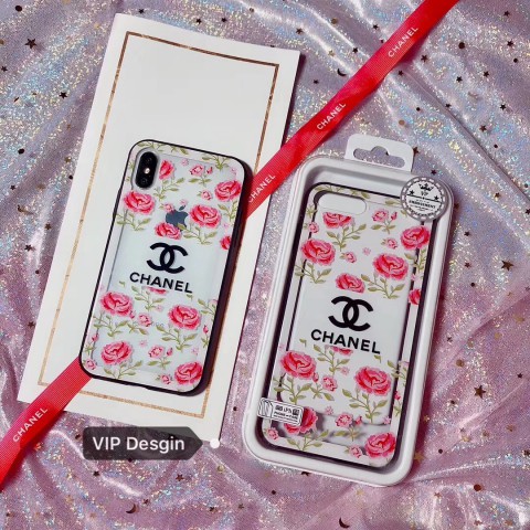 ブランド IPHONE Xケース 女性向け シャネル iPhoneX クリアケース