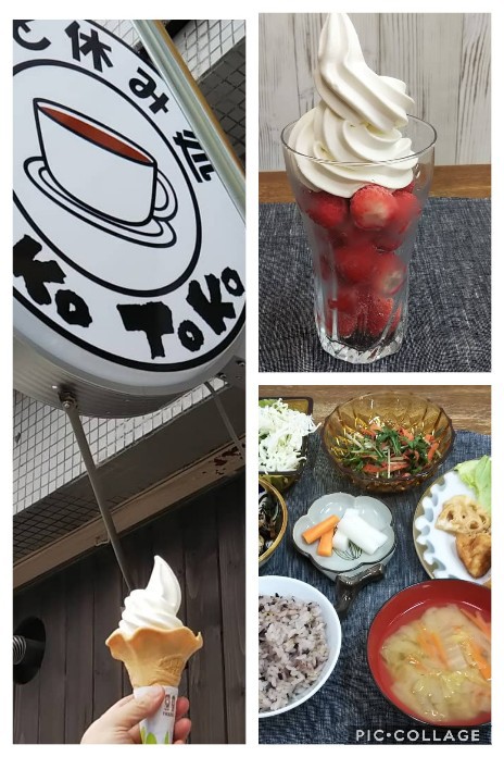 ランチ&ソフトクリーム始まりました♪