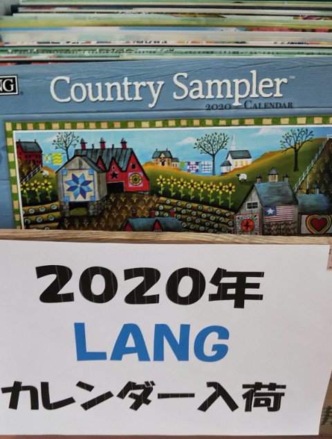 2020年LANGカレンダー入荷♪